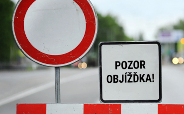 Uzavírka silnice Buda - Dolní Pohleď