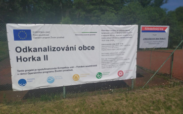 Odkanalizování obce Horka II